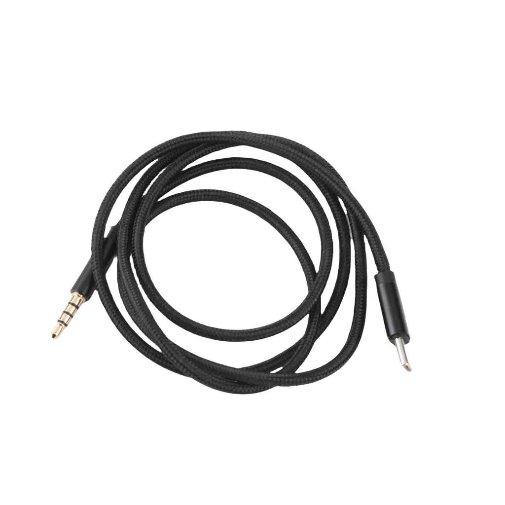 Type C Male To 3.5mm TRRS Male Audio Cable 3.12ft USB C To 3.5mm Headset Car Home Stereo Adapter Cord, 3.12ft Black