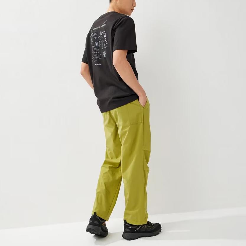 Columbia HIKE365 Casual Pants Men's Olive Green YM8595-334