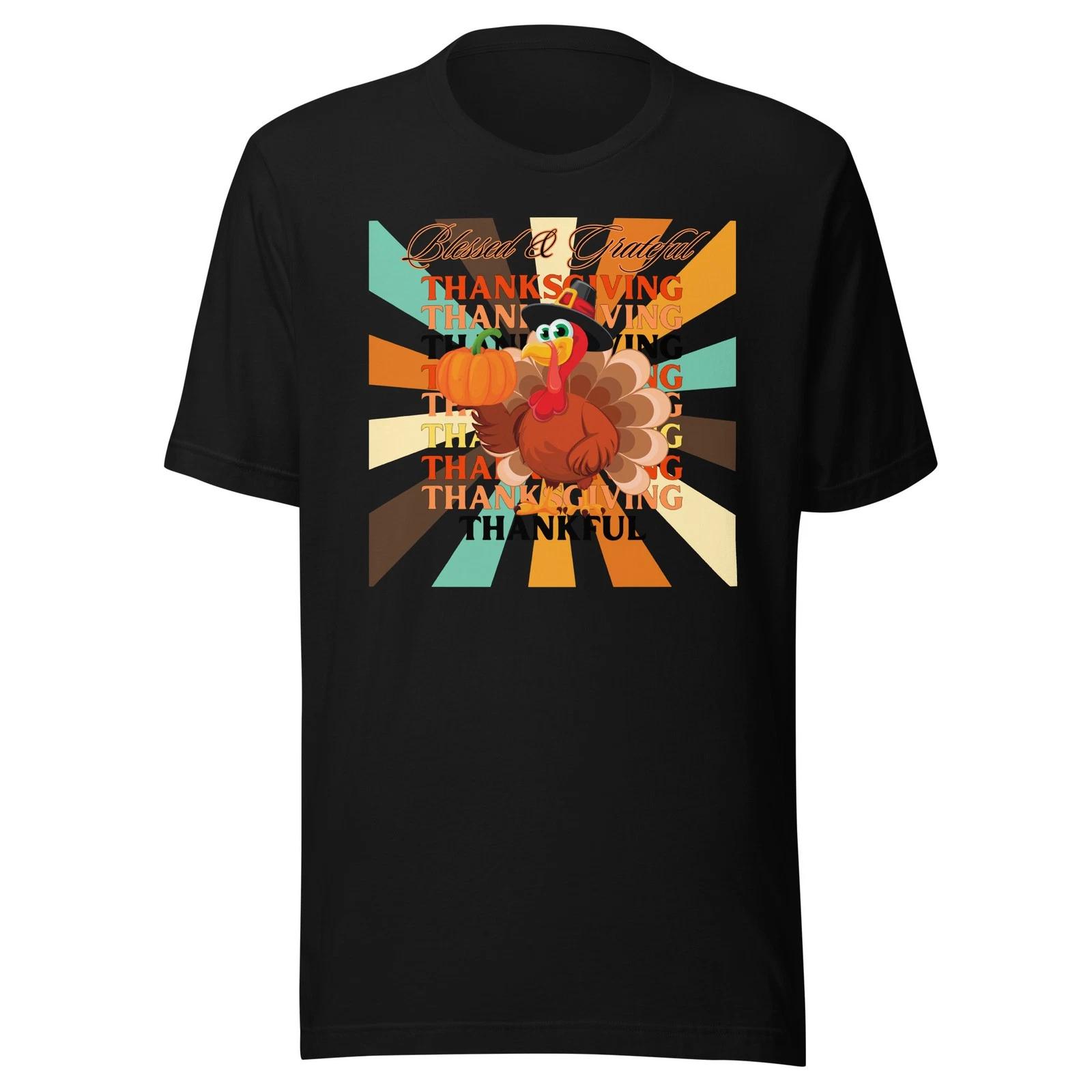 Blessed, Grateful and Thankful Unisex Children s Children s T Children s T-shirt 150