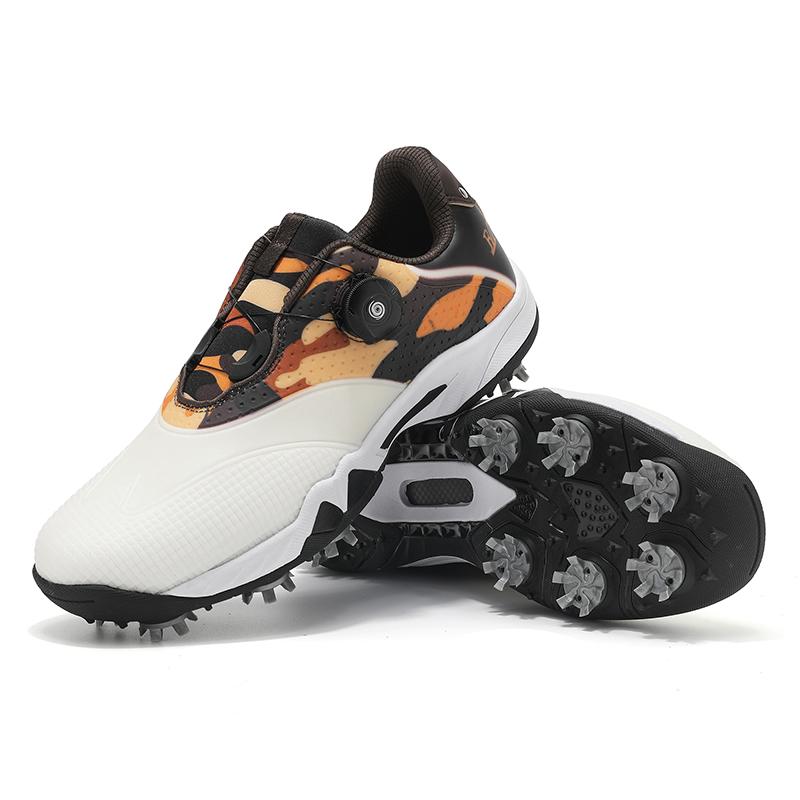 Nuove Scarpe da Golf alla Moda 2026 per Uomo Antiscivolo con Tacchetti Scarpe da Ginnastica da Golf Allacciatura Rapida Calzature per Golfista Maschile Scarpe da Ginnastica da Golf per Esterno