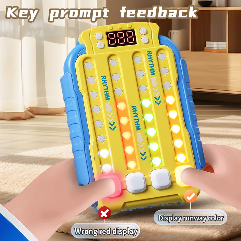 Internet Celebrity Rhythm Master Handheld Game Console Children'S Puzzle Game Fingertips On June 1 Children'S Day Gift