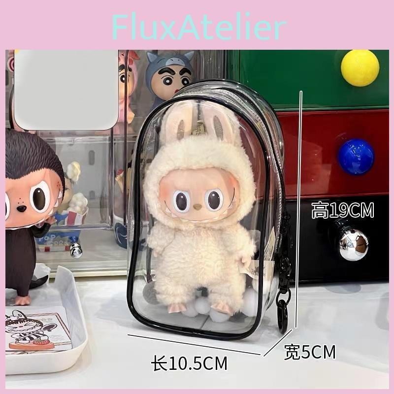 Pvc Storage Clear Bag With Keychain For Bag Decor And Show Desktop