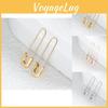 Boucles d'Oreilles Broches Géométriques en Alliage Mode Bijoux Tendance Style Rue 2022