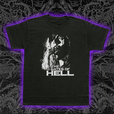 Maglietta The Gates of Hell Lucio Fulci Film Horror Tee 1980 Cult Zombie Shirt