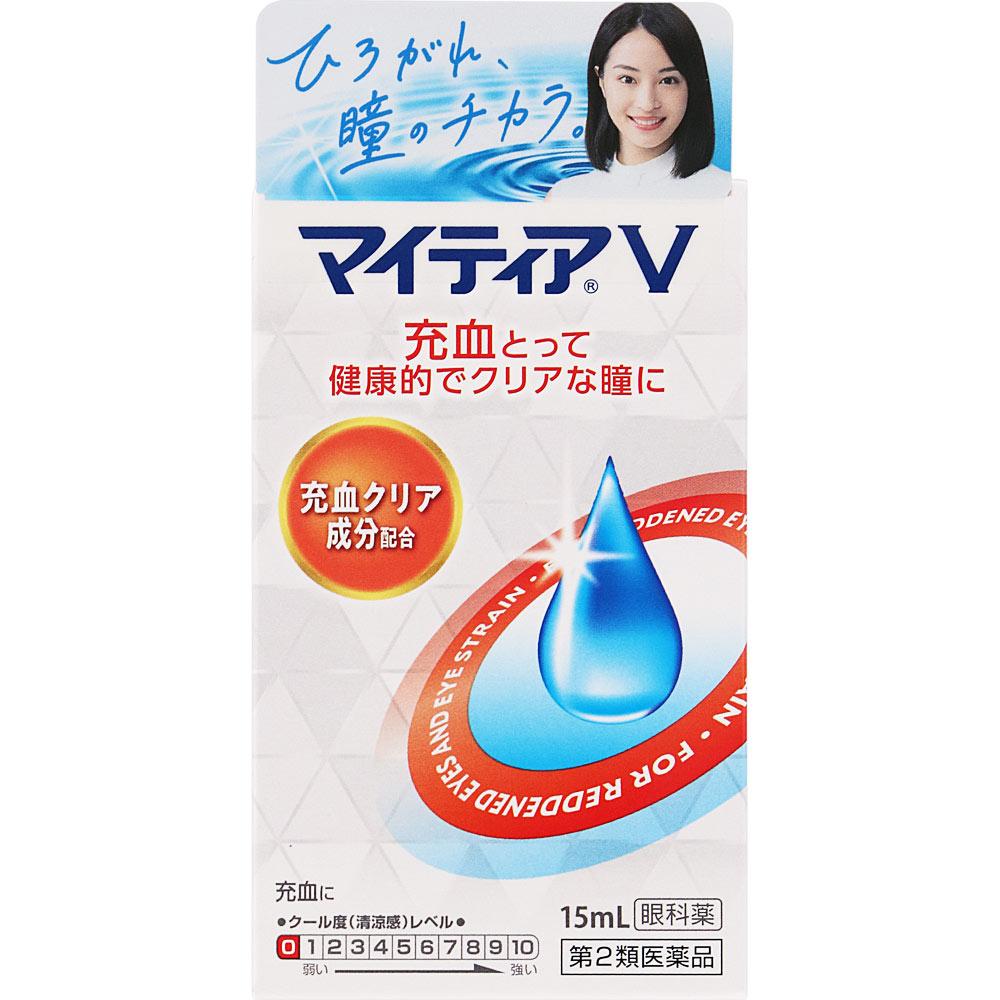 

Daiichi Sankyo Healthcare Mytia V 15ml Congestion Eye Drops Indications: Conjunctival hyperemia, eye fatigue, prevention of eye diseases (e.g., after 1