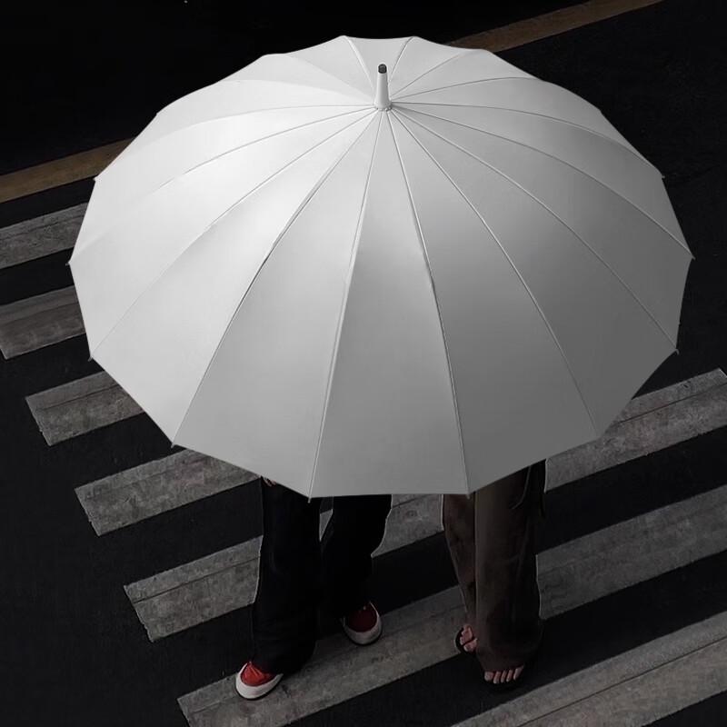 Maydu 16-Rib UV Protection Windproof Long Handle Umbrella