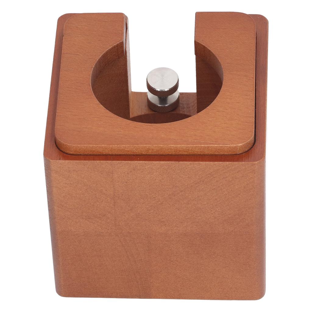Coffee Portafilter Holder Station Wood Coffee Portafilter Tamping Stand for 51mm 54mm 58mm
