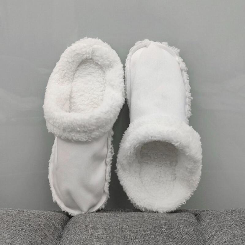 

Detachable fur lining slippers compatible with fleece Detachable lining black