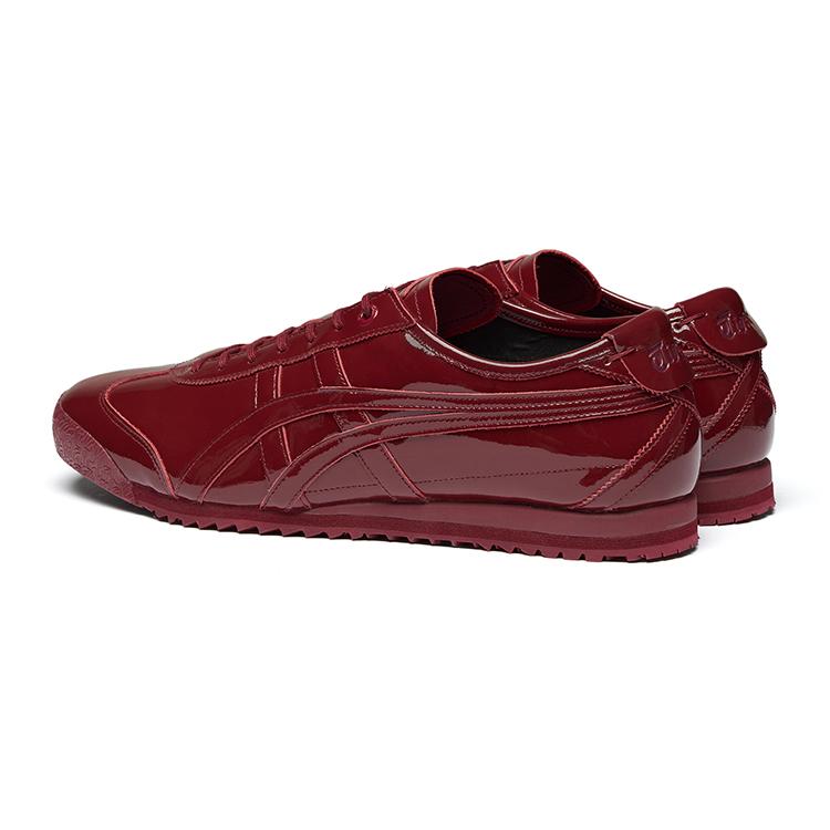 ONITSUKA TIGER MEXICO 66 Abrasion Resistant Low Top Casual Shoes Unisex Burgundy Sneakers 1183C527-600