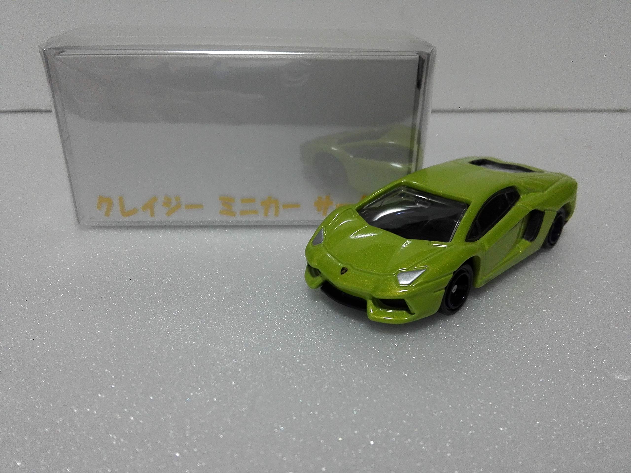 

Распродано Tomica Без оригинальной коробки Lamborghini Aventador Lime Green Crazy Mini Car Circle Поставляется с чехлом и белой коробкой Отправлено со склада Amazon