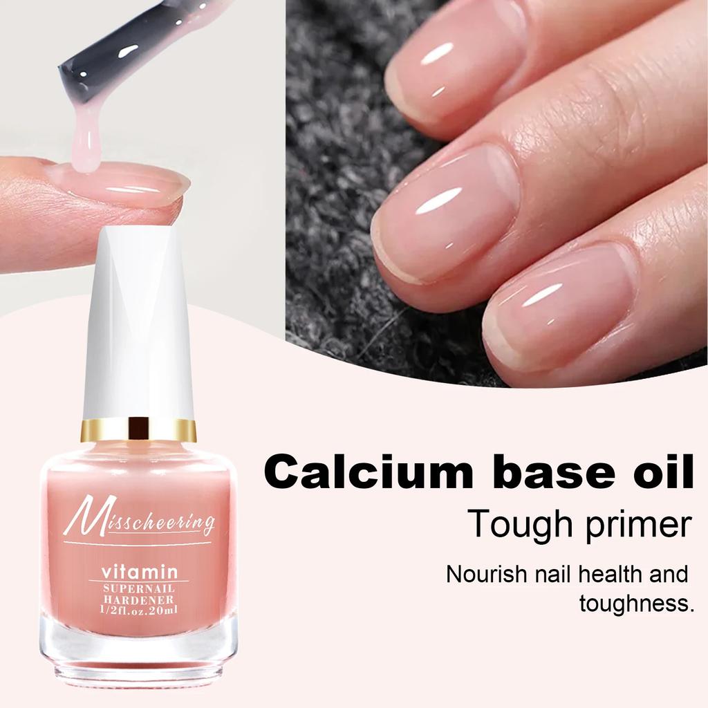 20ml Strong Nail Strengthener Calcium Protein Formula Strong Nails Hardener Protect Soft Thin Nails High Quality Repair Suppli