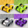 Inertia Cartoon Graffiti Offroad Car Toy With Doublesided Stunt Flip For Kids Play And Development