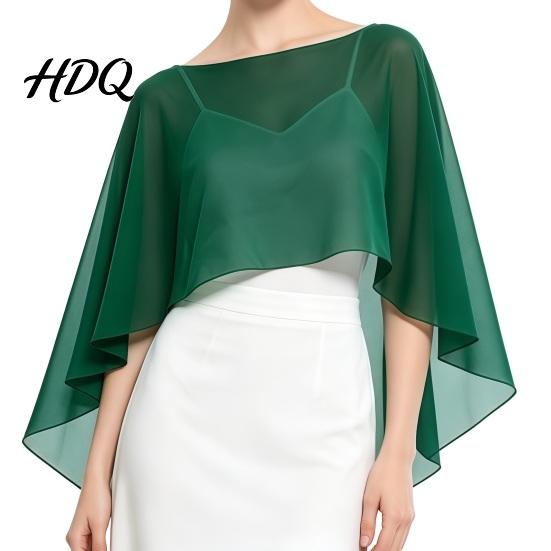 Formal Wedding Guest Accessory Women's Shawls And Wraps for Evening Dress Chiffon Shawl Soft Elegant Shawl Women Bridal Scarf Sheer Wrap