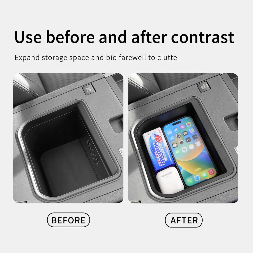 For Toyota Land Cruiser Prado 250/ Lexus GX 550 2025 2025 Car Armrest Storage Box Cool Box Case Organizer Tray Accessories