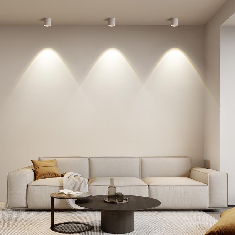 Adjustable Angle Rainbow Spotlight for Living Room Corridor
