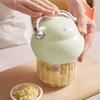 Garlic Pounder with Ergonomic Non-Slip Handle Chopping Vegetables Herb Masher Garlic Crusher Kitchen Tool