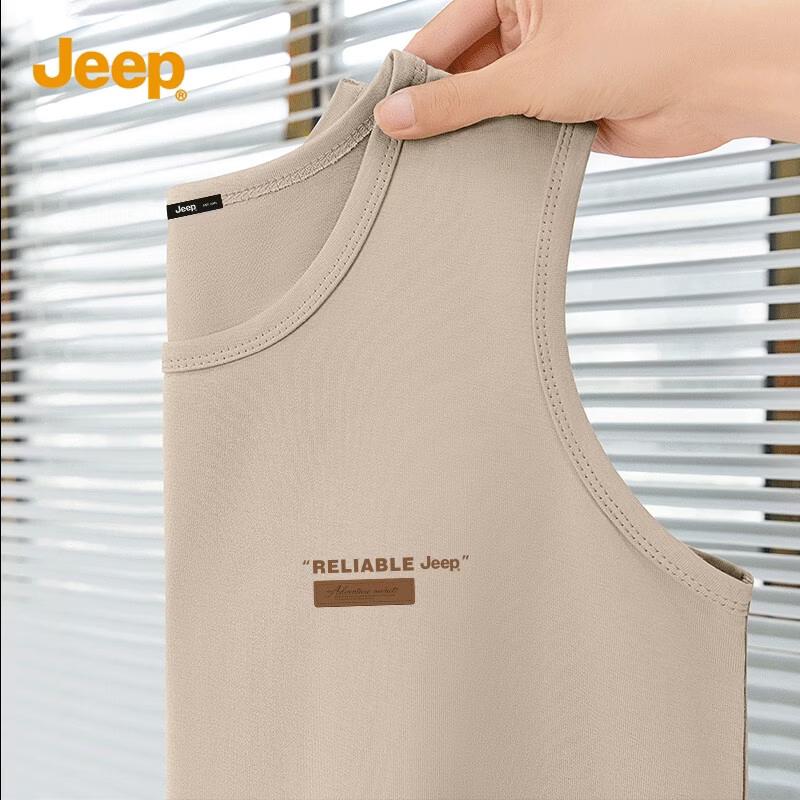 

JEEP Men s Cotton Sleeveless Sport Casual Vest 2XL