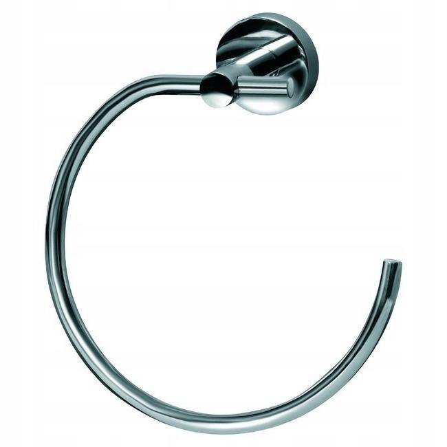Bisk Round Peg Hanger Silver 1 Pc