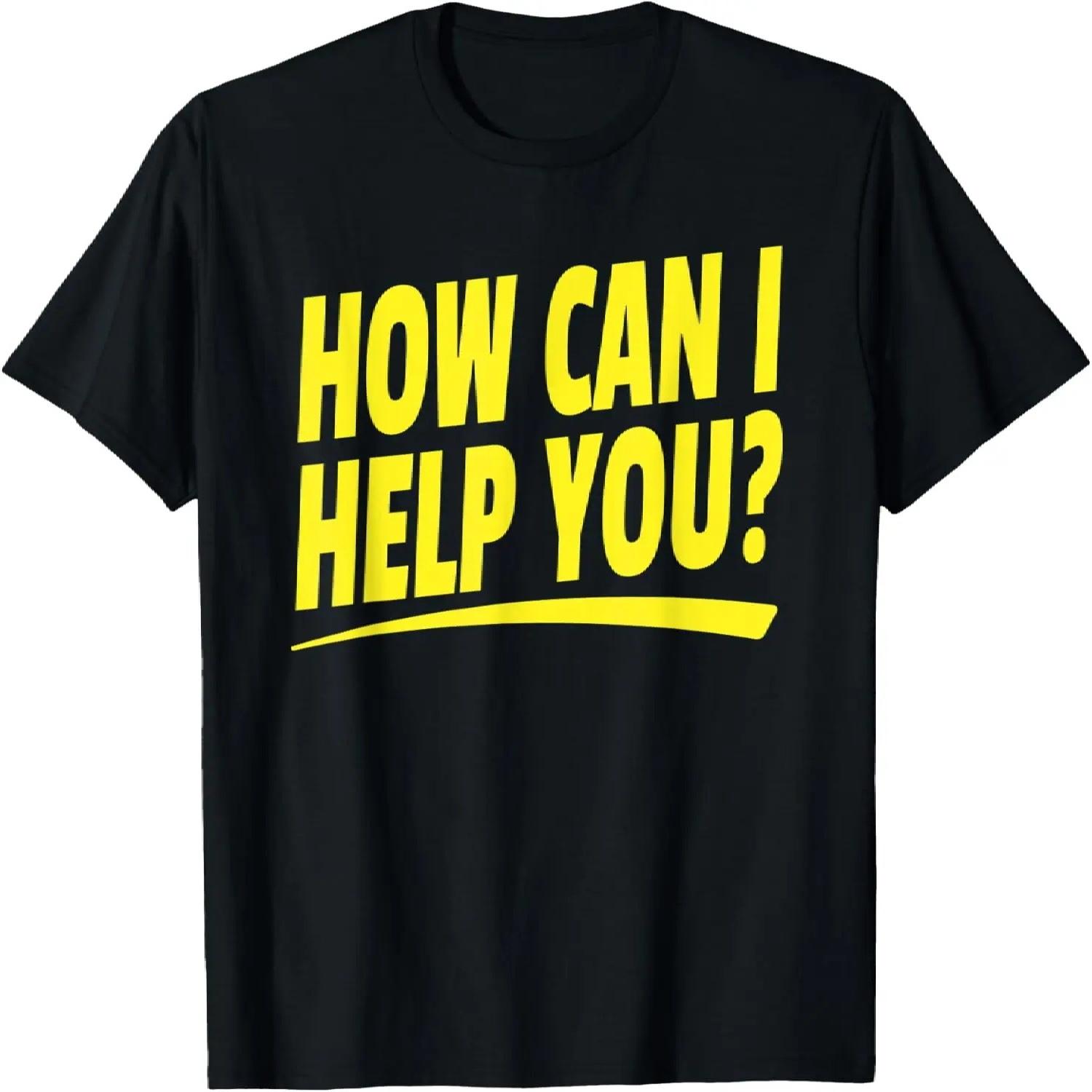 

Event Staff How Can I Help You (2 Sided Print) Bright Yellow T-Shirt XXXXXL різнокольоровий