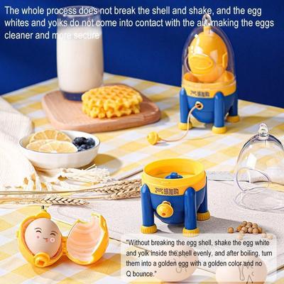Plastic Egg Shaker Without Breaking the Eggs Egg Yolk Albumen Blender Durable Egg Tools  Egg