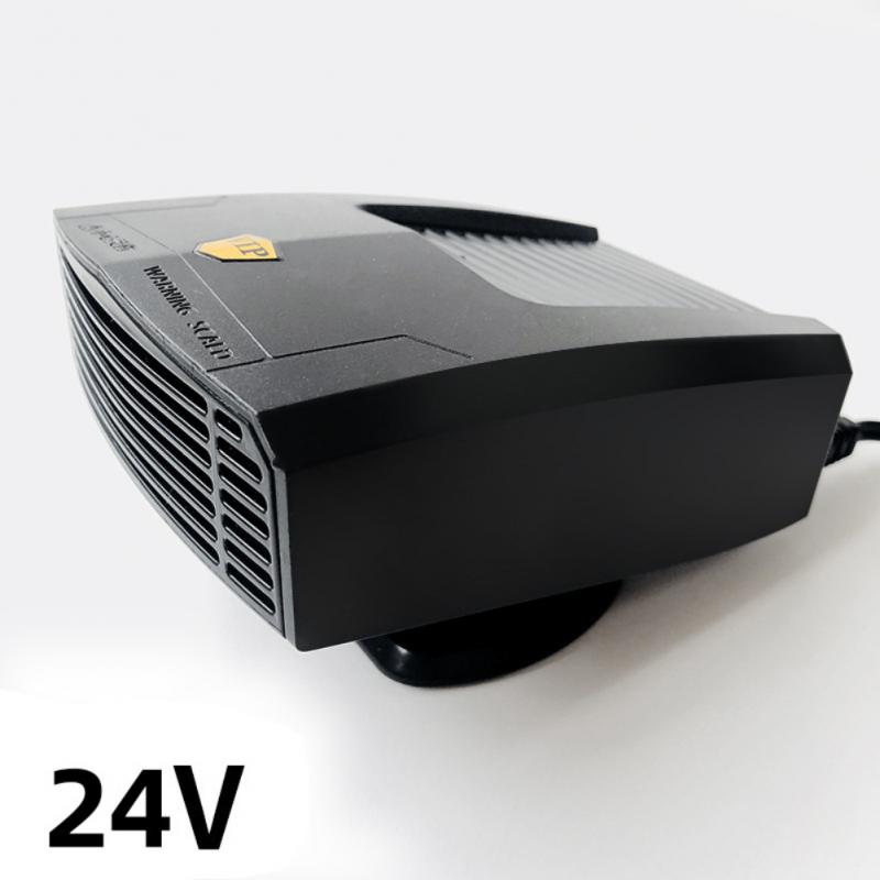 180w Car Electrica Heater 12/24v 360 ° Rotating High-temperature Resistance Auto Heating Defroster Defrosting Defogging Heater