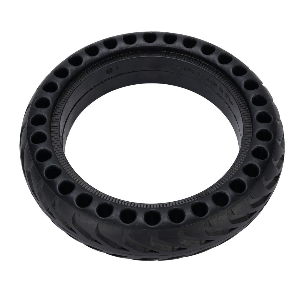 Electric Scooter Solid Tire 8.5in Cellular Anti Puncture Shock Absorbing Rubber Wheel Replacement