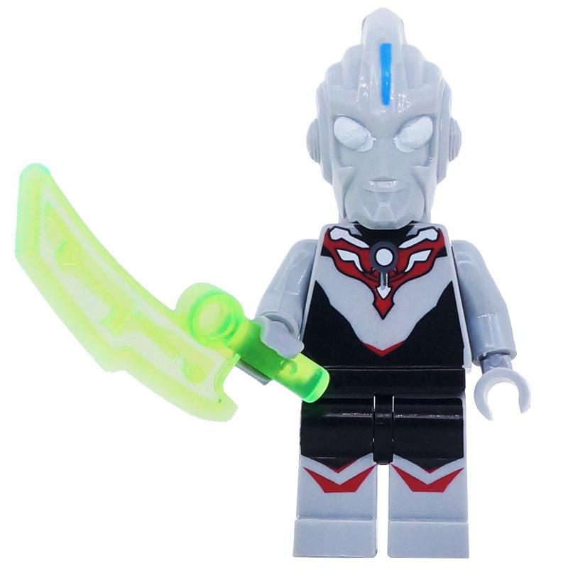 Figurine Blocuri de Construcție Set Păpuși Asamblare Particule Mici Cu Geantă Arme