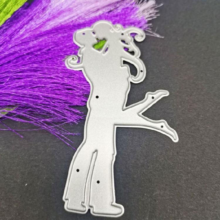 Couple Hug Metal Cutting Dies Embossing Template Stencil Scrapbooking for Card