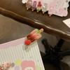 5Pcs Girl Hairpins Clear Gradient Color Simulated Popsicle Shape Transparent Hair Clips Anti-Slip Design Mini Lightweight Hair Pins
