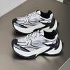 Dad shoes women's autumn new thick-soled heightening mesh casual shoes fashionable versatile couple sports shoes men