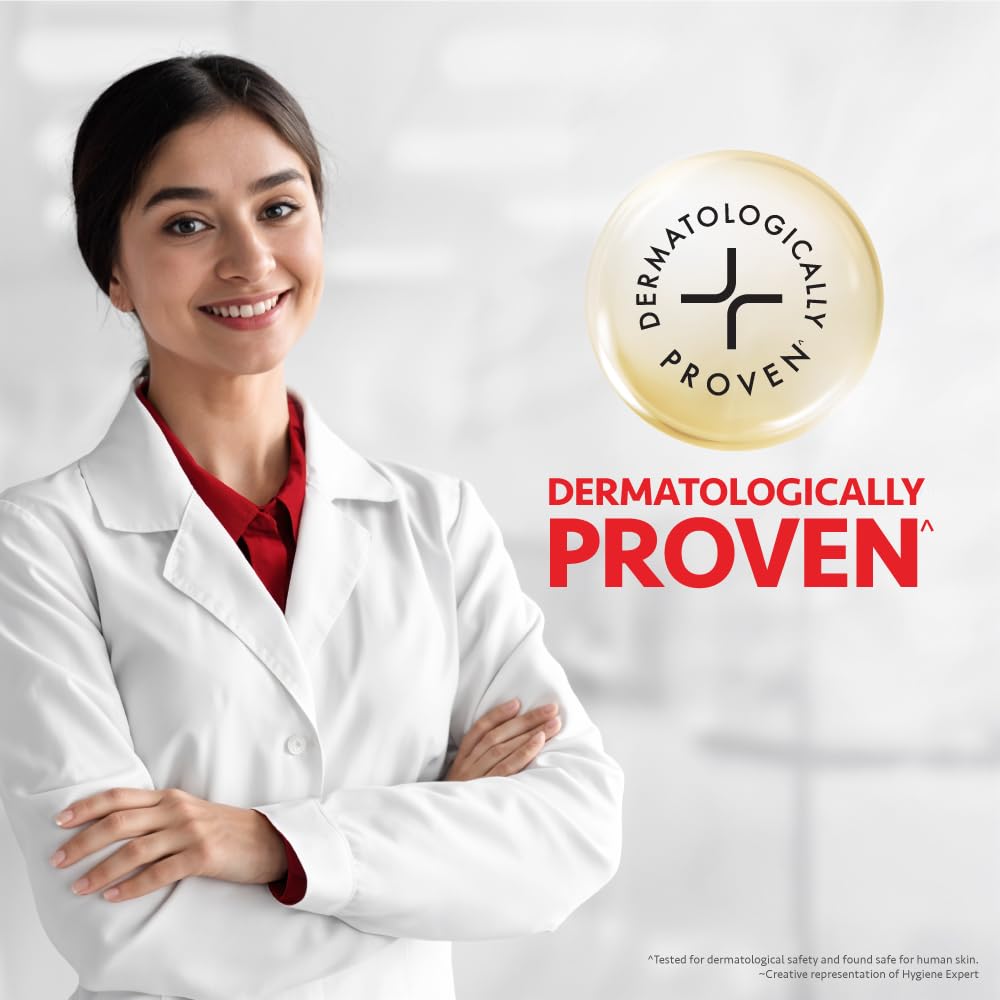 LIFEBUOY Zitronenfrische Seifenstück Packung mit 1 MIT 125G X 7 Seife (insgesamt 875g) Seifenstücke für erfrischendes Bad und Geruchskontrolle, sanfte Reinigung