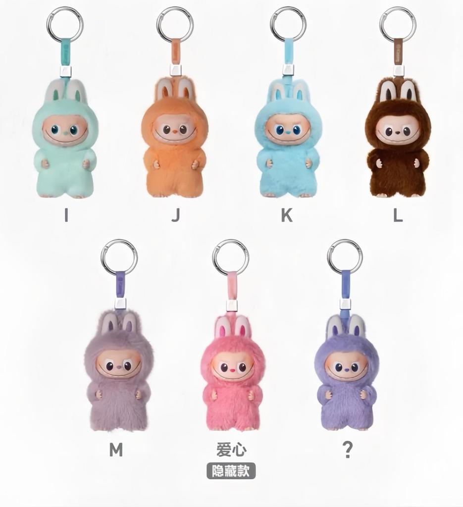 POP MART THE MONSTERS 4.0 Secret Code Series Vinyl Plush Keychain Blind Box (A-M / N-Z) Single Box / Full Set of 14