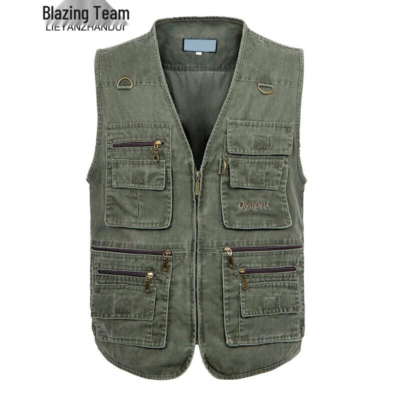Men's Outdoor Multi-Pocket Fishing Vest