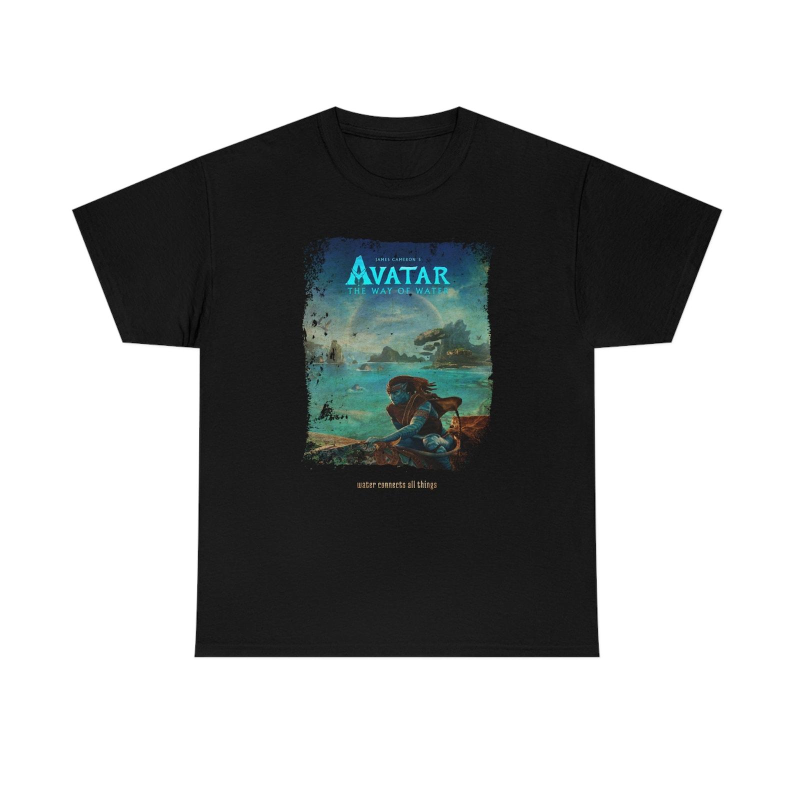 Avatar 2 - The Way of Water - Connect All Things Gildan Unisex Heavy Cotton Tee 140