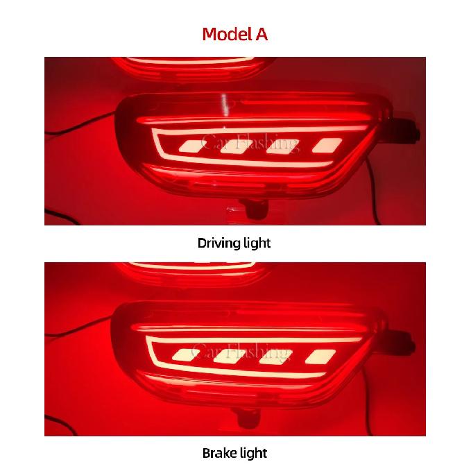 2Pcs For Mazda CX-5 CX5 2017 2018 2019 2020 2021 LED Rear Reflector Taillight Fog Lamp Rear Bumper Light Brake Light Turn Signal