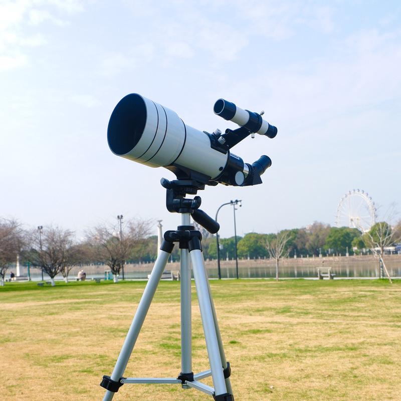 Telescópio Astronômico HD 70300 de Alta Ampliação para Observação de Estrelas e da Lua - Perfeito para Crianças