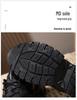 Women's Black Non-Slip Height-Increasing Sports Shoes - Fashionable, Comfortable, Versatile, Thick Sole for Spring/Autumn