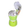 300ML Coffee Pot Moka Maker Coffee Kettle for Gas Stove Ethanol Stove Electrothermal FurnaceGreen