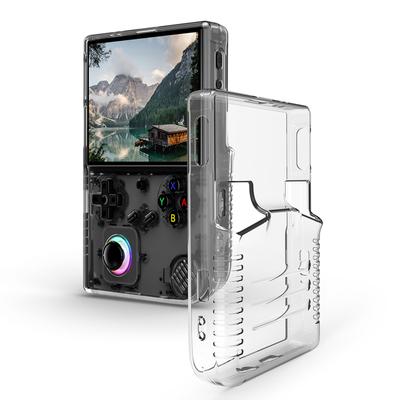 For ANBERNIC RG40XXV Protective Cover Shockproof Transparent Case Handheld Game Console Protector Shell Sleeve Game Accessories