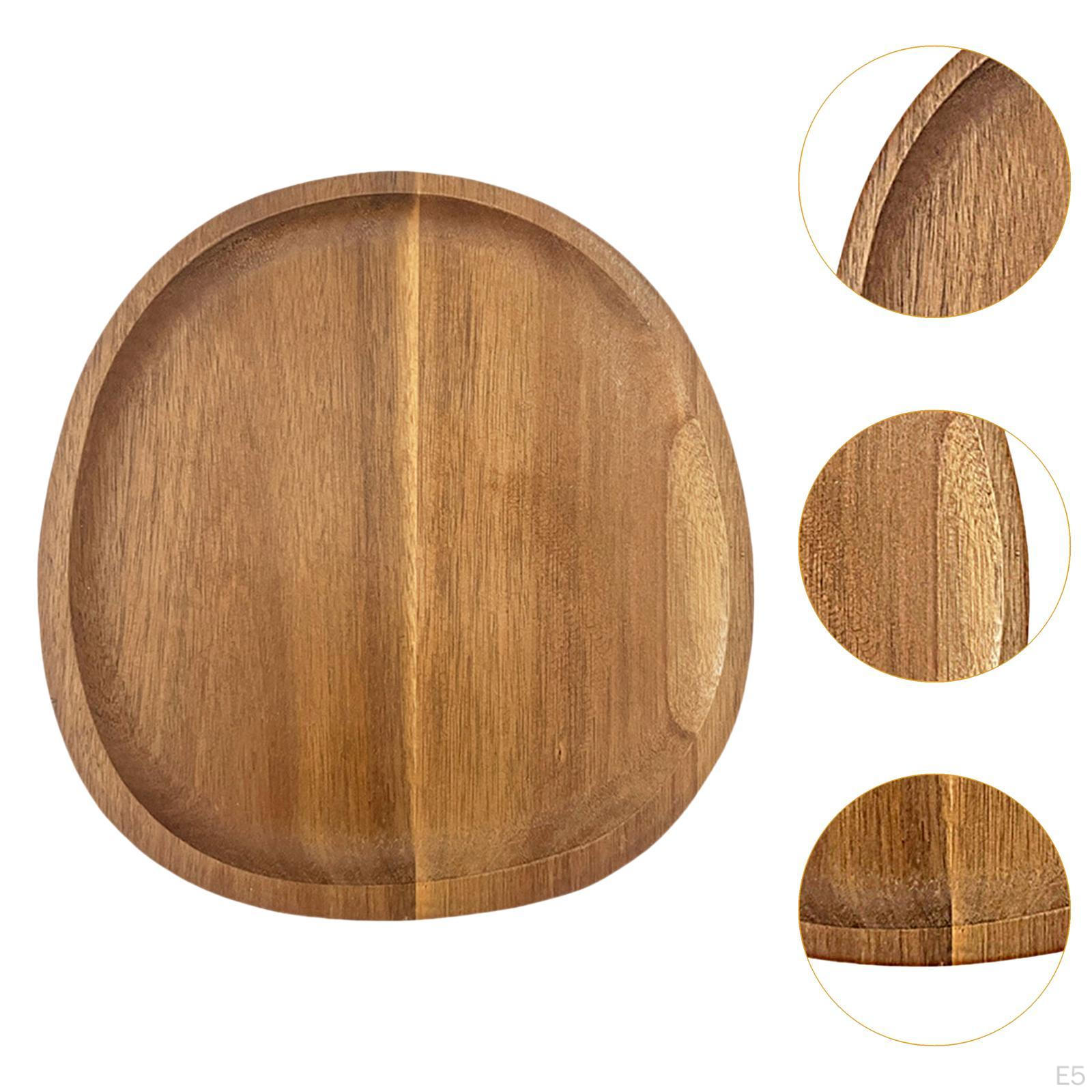 Элегантный деревянный поднос для стильной домашней трапезы 20cmx20cmx1.5cm — фото 8