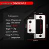 304 Stainless Steel Mini Hinges: 1-4 Inch Options for Cabinets & Wooden Boxes