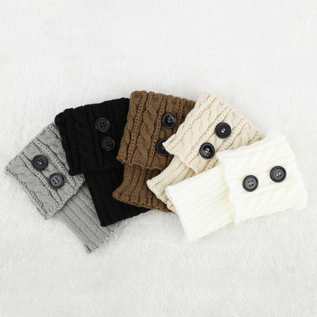 Women's Knitted Socks Warm Knee Pads Women's Foot Covers