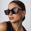 2pcs Vintage Cat Eye Sunglasses Women Square Small Frame Sun Glasses Shades Female Luxury Designer UV400 Driving Eyewear