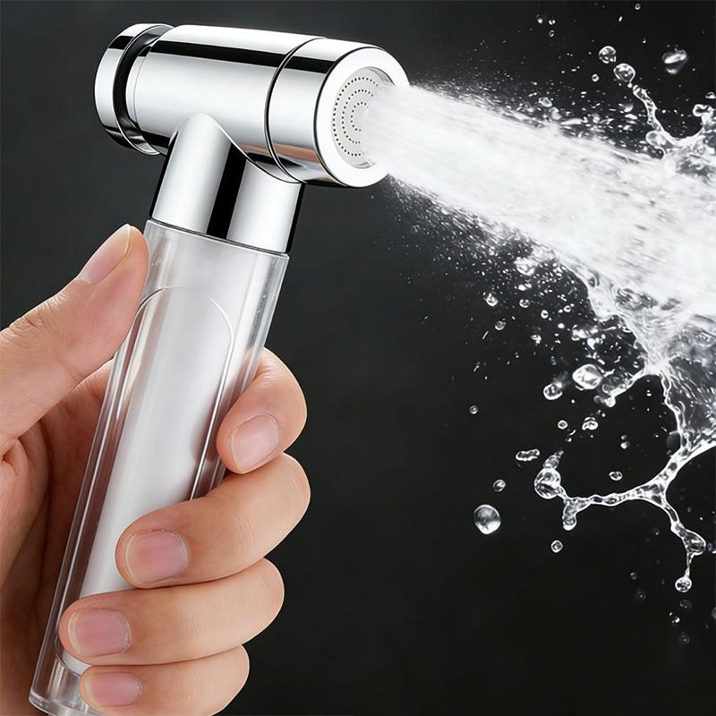 Portable Pressurized Handheld Cleaning Spray Nozzle Multifunctional Compact for Camping Gear Outdoor Cleaning Plant Watering one size