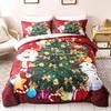 Comforter Christmas Xmas Tree Queen Size Soft Comfortable And Warm Printed For Boys And Girls Room Decoration