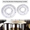 Rotating Bearing Turntable Heavy Duty Ball Bearing Bearing Plate Base Aluminum Rust Resistant Table Turntable Kitchen Hardware