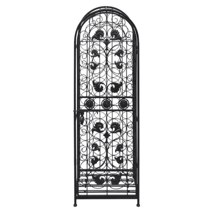 VidaXL Casier à bouteilles pour 45 bouteilles Métal 240939