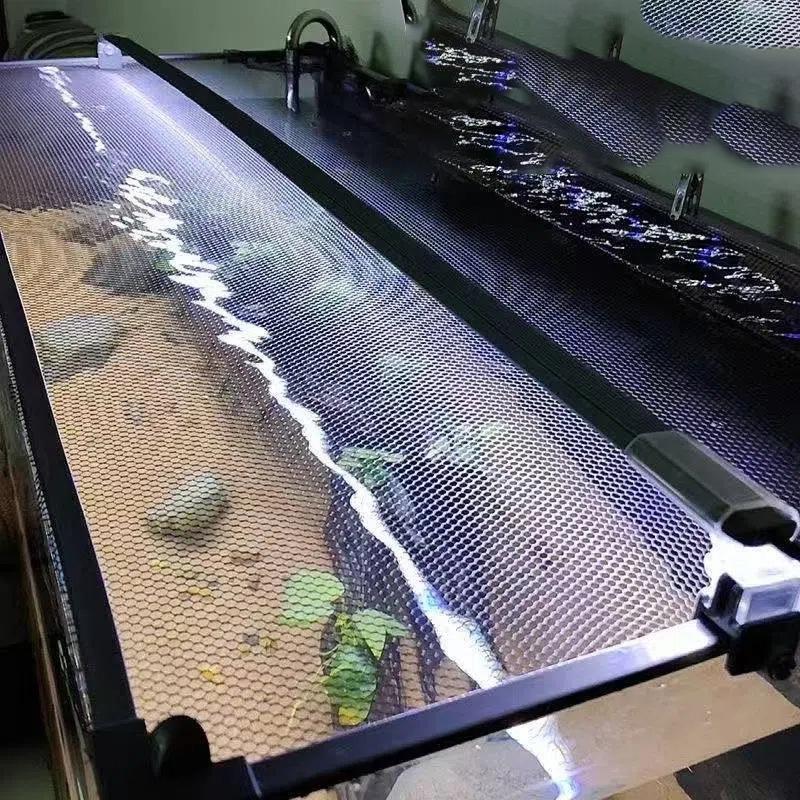 Rete di Protezione Anti-Salto per Acquario Magnetica Copertura Rete Fai-da-te Facile Installazione Copertura Rete per Acquario Rete per Acquario Tartarughe Acquario