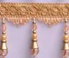 11Meter Curtain Crystal Beaded Tassel Fringe Lace Trim Curtain Accessories Curtain Trim Decoration Sewing DIY Upholstery