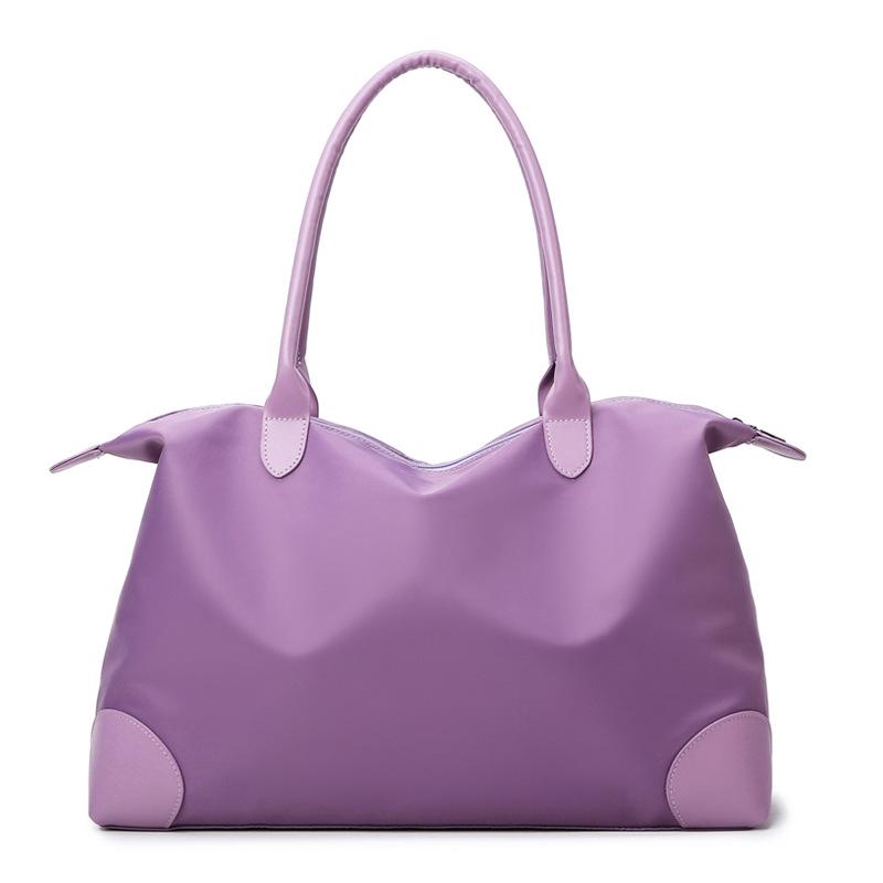 Bolsa de Ginástica Grande Capacidade Feminina: Bolsa de Mão da Moda para Viagens Curtas e de Negócios, Ideal para Esportes ao Ar Livre e Yoga.